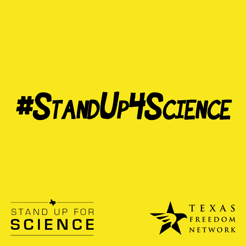 #StandUp4Science