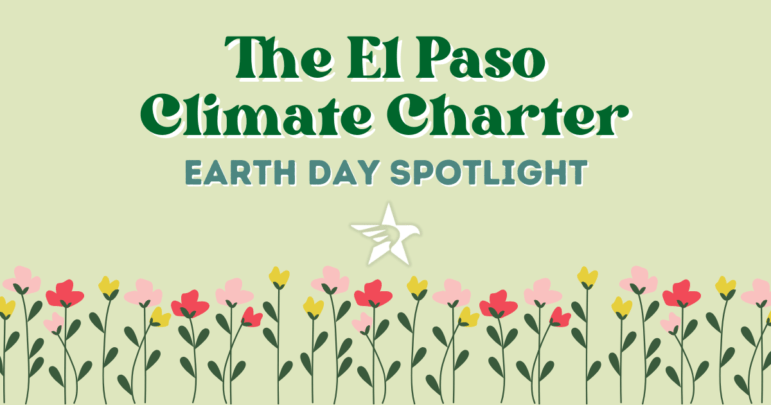 Earth Day El Paso Climate Charter