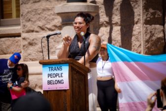 Angel Flores - 2022 Transgender Day of Visibility Rally