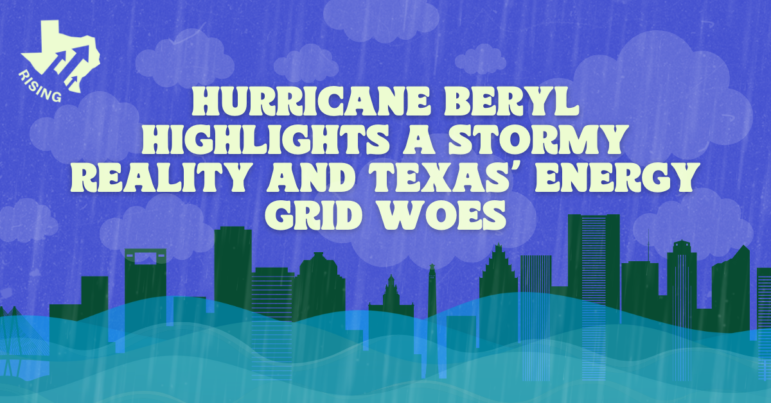 Hurricane Beryl Texas Rising