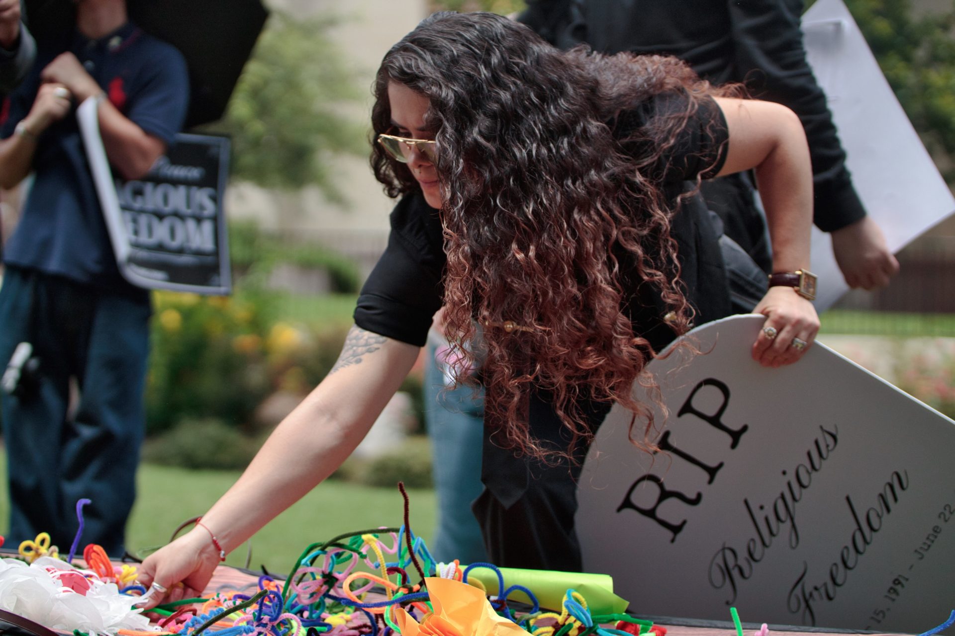 Funeral for Religious Freedom in Public Schools Rocio Fierro-Perez