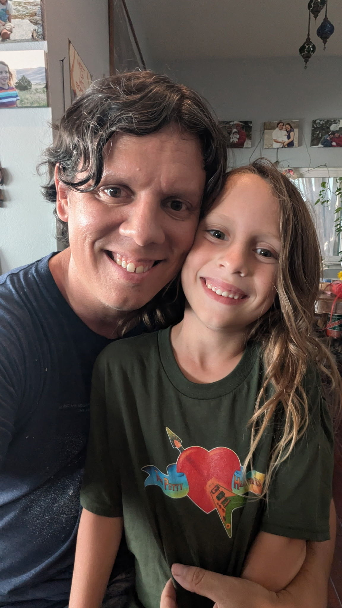 Philip Martin with child