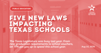 Five New Laws Changing Public Education in Texas
